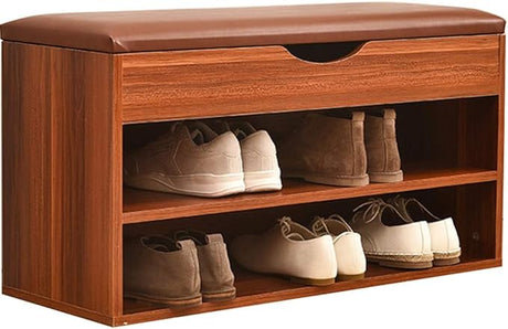 Storage Benches Entryway Bench with Shoe Storage Seat Shoe Rack Bench Seat Shoe Storage Bench