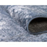 Portland Collection Area Rug - Albany (7' 10" x 10' Rectangle, Blue/ Gray)