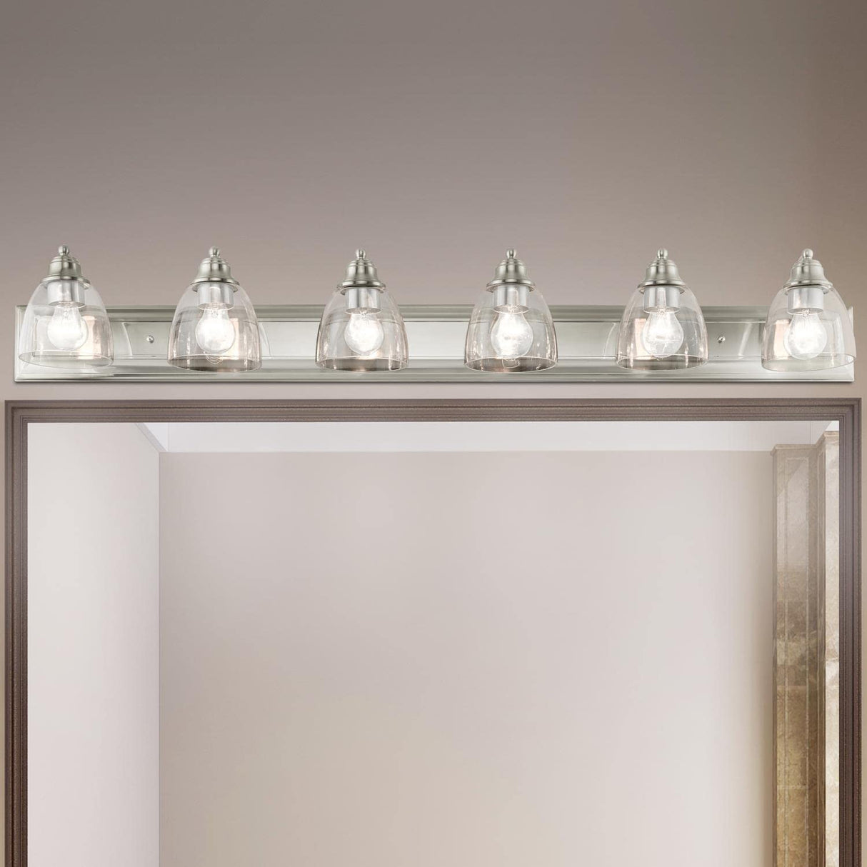 Lighting 17076-91 Birmingham Collection 6-Light Bathroom Vanity Light