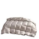 ZUIAI White Duck Down Quilt Down Fluffy Cozy Four Seasons Duvet Brocade Warm Queen King Quilted Comforters(220X240cm 2.75kg)