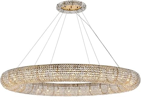 Paris 30 Light Chrome Chandelier Clear Royal Cut Crystal