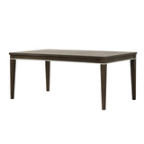 Aberll Wood Dining Table, Seat up to six, Gray