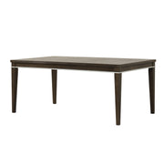 Aberll Wood Dining Table, Seat up to six, Gray