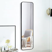 Mirror Rectangle Full Body Length Door Hanging Wall Mounted Metal Frame