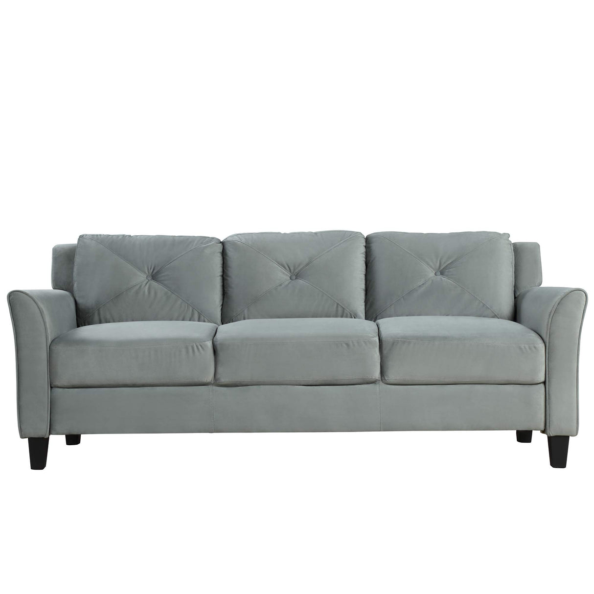 3 Piece Sectional Sofa Couch for Living Room,Modern Button Tufted Sectional