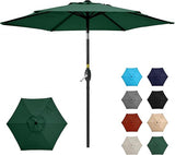 7.5' Outdoor Patio Umbrella, Patio Umbrella, Market Umbrella