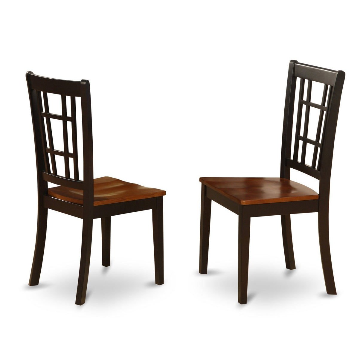 NICO7-BLK-W 7 Piece Kitchen Table Set Consist of a Rectangle Dining Table