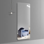 Frameless Dressing Mirror, Wall-Mounted Full-Length Mirror for Living Room