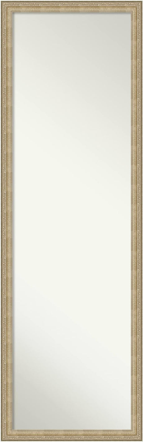 Door Wall Mirror, Full Length Mirror (53 x 19 in.), Astor Champagne Full Body Mirror and On The Door