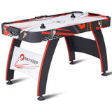 58" Air Hockey Table, Indoor Hockey Arcade Game Table with w/2 Pucks, 2 Pushers