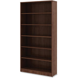 Lorell LLR99792 - Walnut Laminate Bookcase