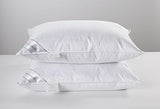 Goose Down & Feather Pillows Soft Insert for Side and Back Sleepers Grey