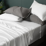 Deep Pocket Queen Sheets 18 Inch - 100% Eucalyptus Tencel Sheets Queen - Cooling Sheets for Hot Sleepers