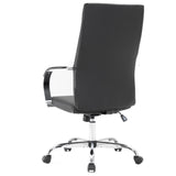 Sonora Modern High-Back Tall Adjustable Height Leather Conference Office Chair