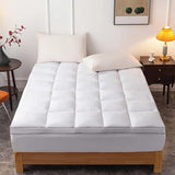 Mattress Topper Queen Size - Extra Thick Mattress Pad Cover - Pillow Top Deep Pocket