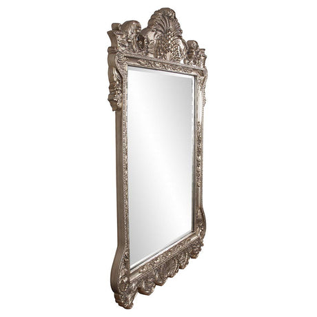 Marquette Antique Oversized Full Length Mirror, Ornate Full Body Standing