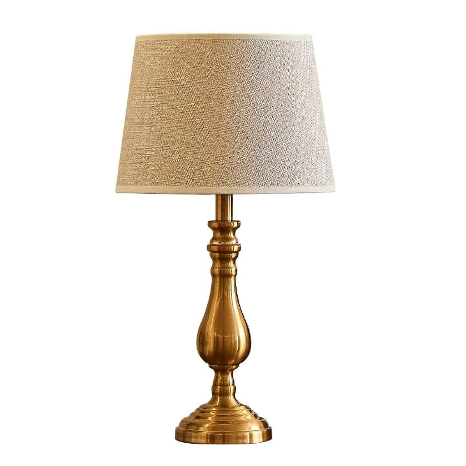 Table Lamp Luxurious Enamel Metal E26 Bedside Lamp Illumination Nightstand Lamp