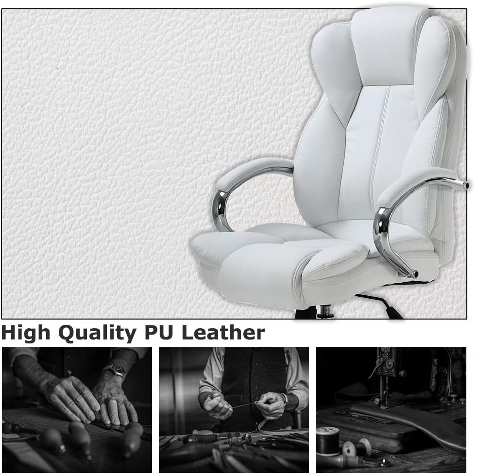 Ergonomic Office Chair Cheap Desk Chair PU Leather Computer Chair Executive