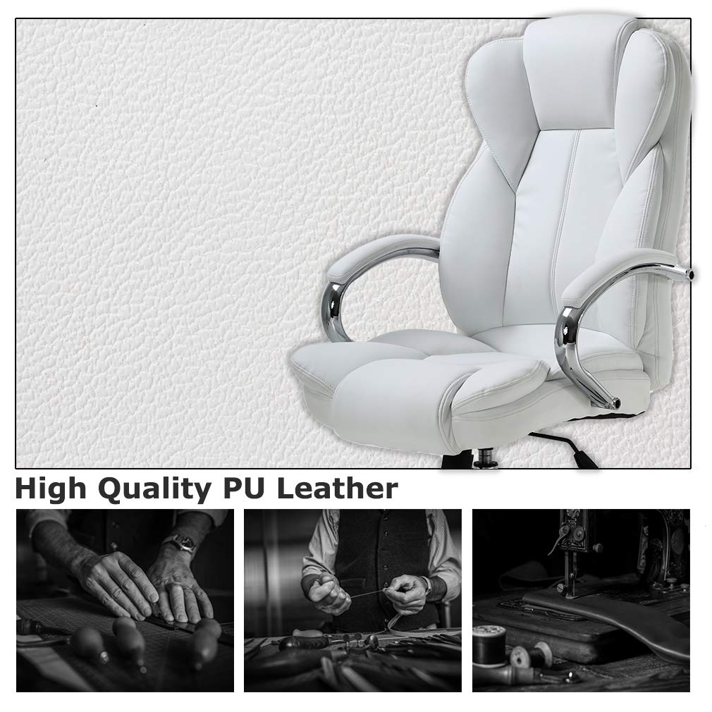 Ergonomic Office Chair Cheap Desk Chair PU Leather Computer Chair Executive