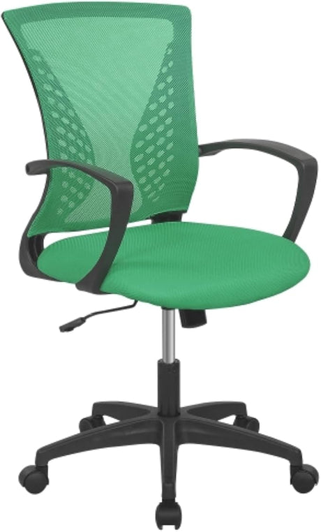 Home Office Chair Mesh Desk Chair, Ergonomic Computer with Lumbar Support& Armrest