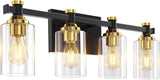 Vanity Lights for Bathroom, 3-Lights Painted Bathroom Light Fixtures Over Mirror
