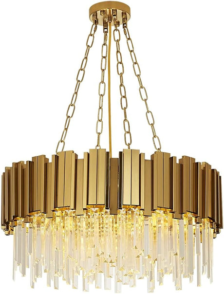 Modern Crystal Chandelier Lighting Pendant Lights Fixture Island Chandeliers Ceiling Dining Room