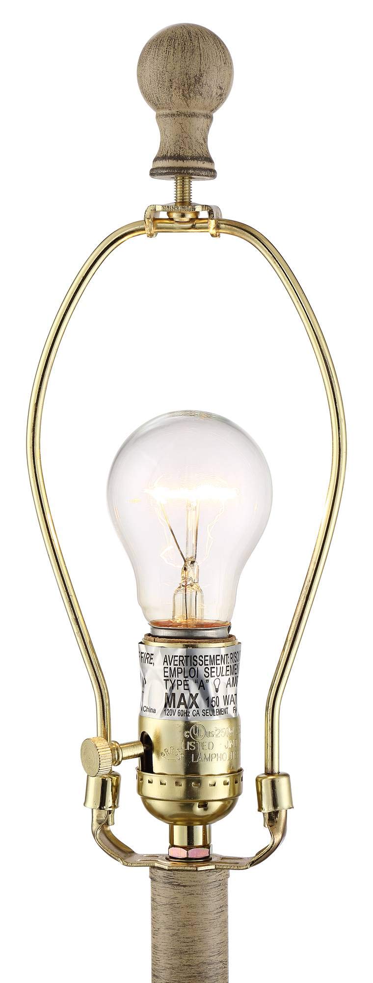 Serena Country Cottage Traditional Style Table Lamps 27.5" Tall Set of 2 Cream Beige
