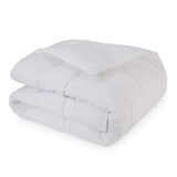 Pure + Simple Twin White Basic Bedding Comforter