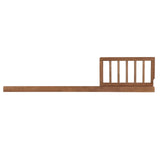 Guardrail, Walnut Finish - Converts Crib to Toddler Bed, Safe Nursery Furniture