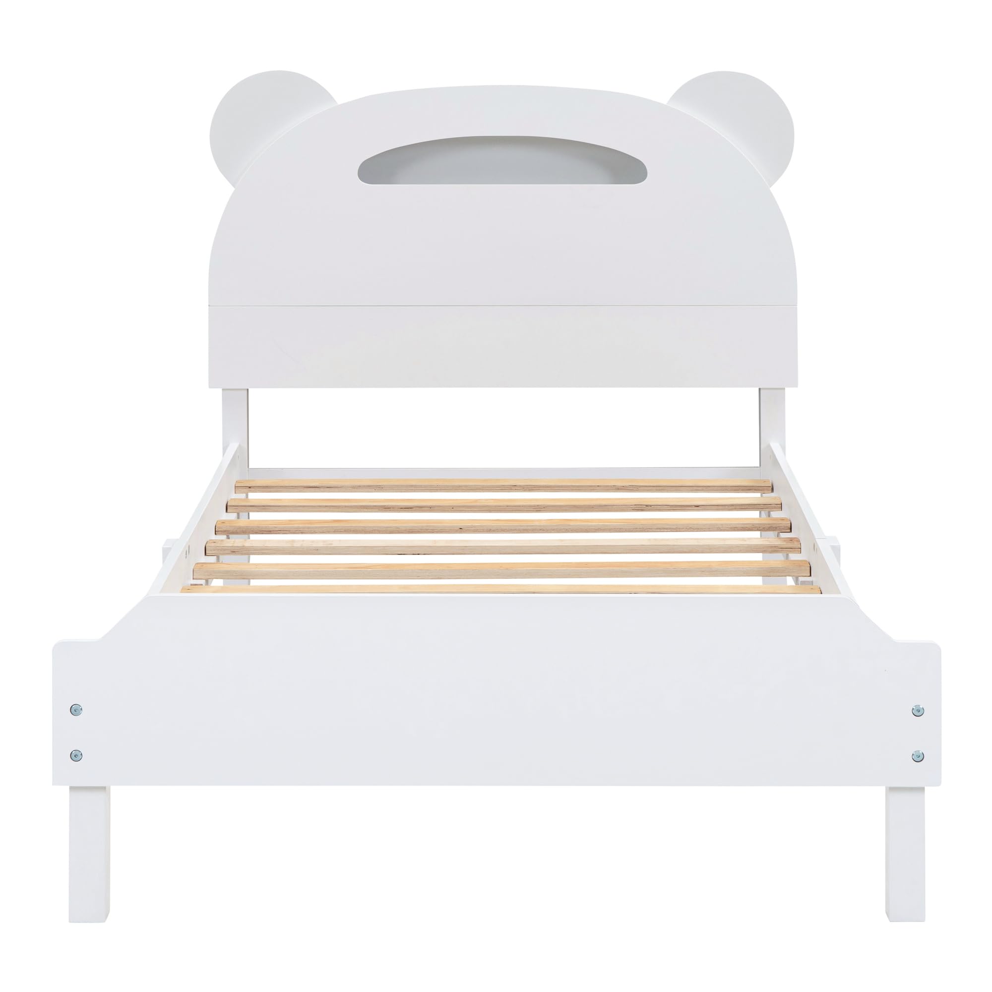 3-Pieces Twin Bedroom Sets, Wooden Kids Bedroom Furniture Sets