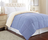 Down Alternative Microfiber Quilted Reversible Comforter & Duvet Insert - Soft