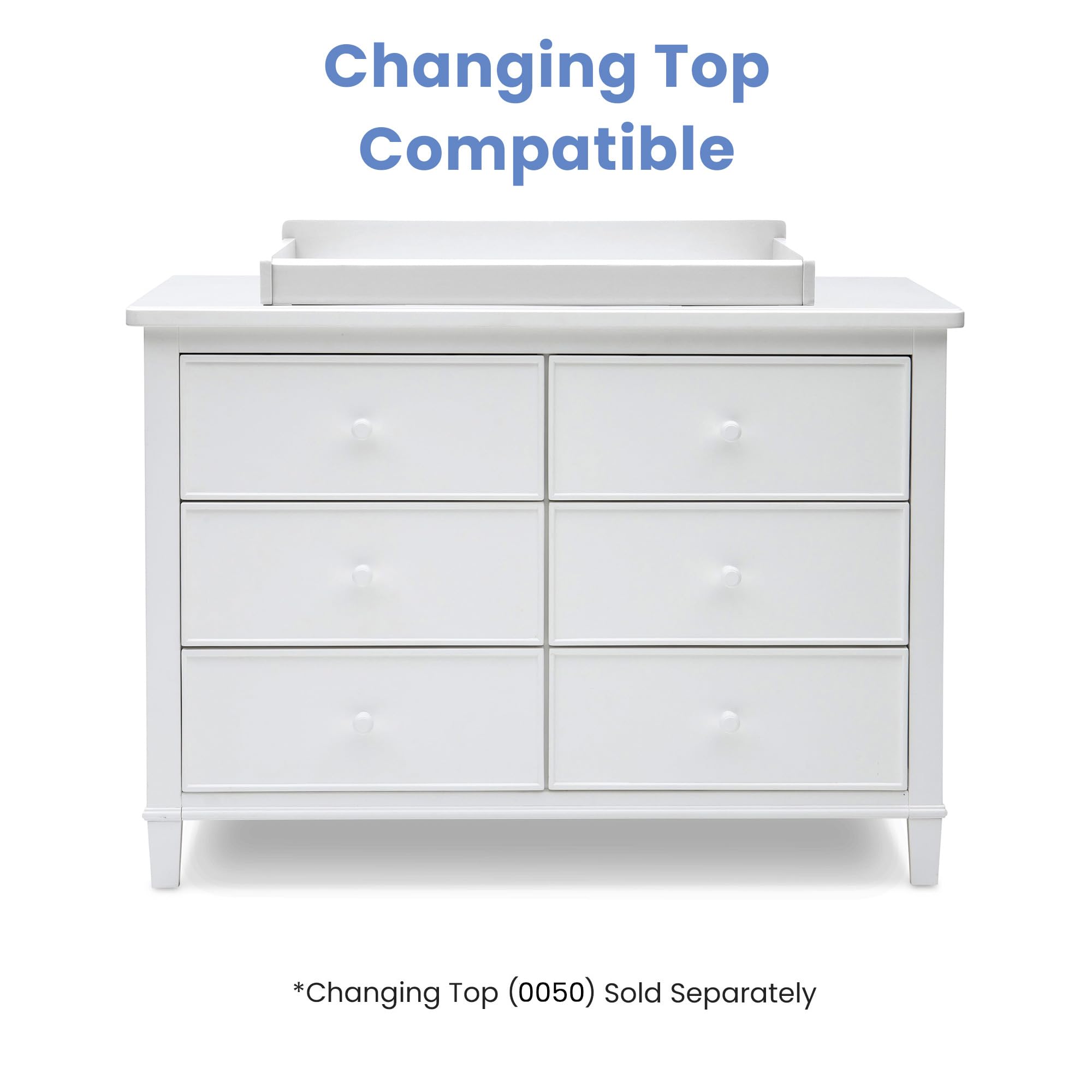 Haven 6 Drawer Dresser with Interlocking Drawers - Greenguard Gold Certified