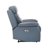 Recliner Chair Living Room Leather Reclining Sofa Chair, Home Theater Seating