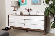 Hildon Modern 6-Drawer Storage Dresser