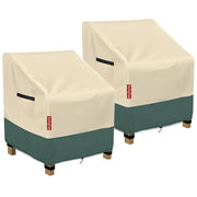 Patio Chair Covers Waterproof 2 Pack - Outdoor Furniture Covers