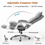 Big and Tall Comfortable Executive Chair - 330lbs Load Bearing | Reclining Game Chair