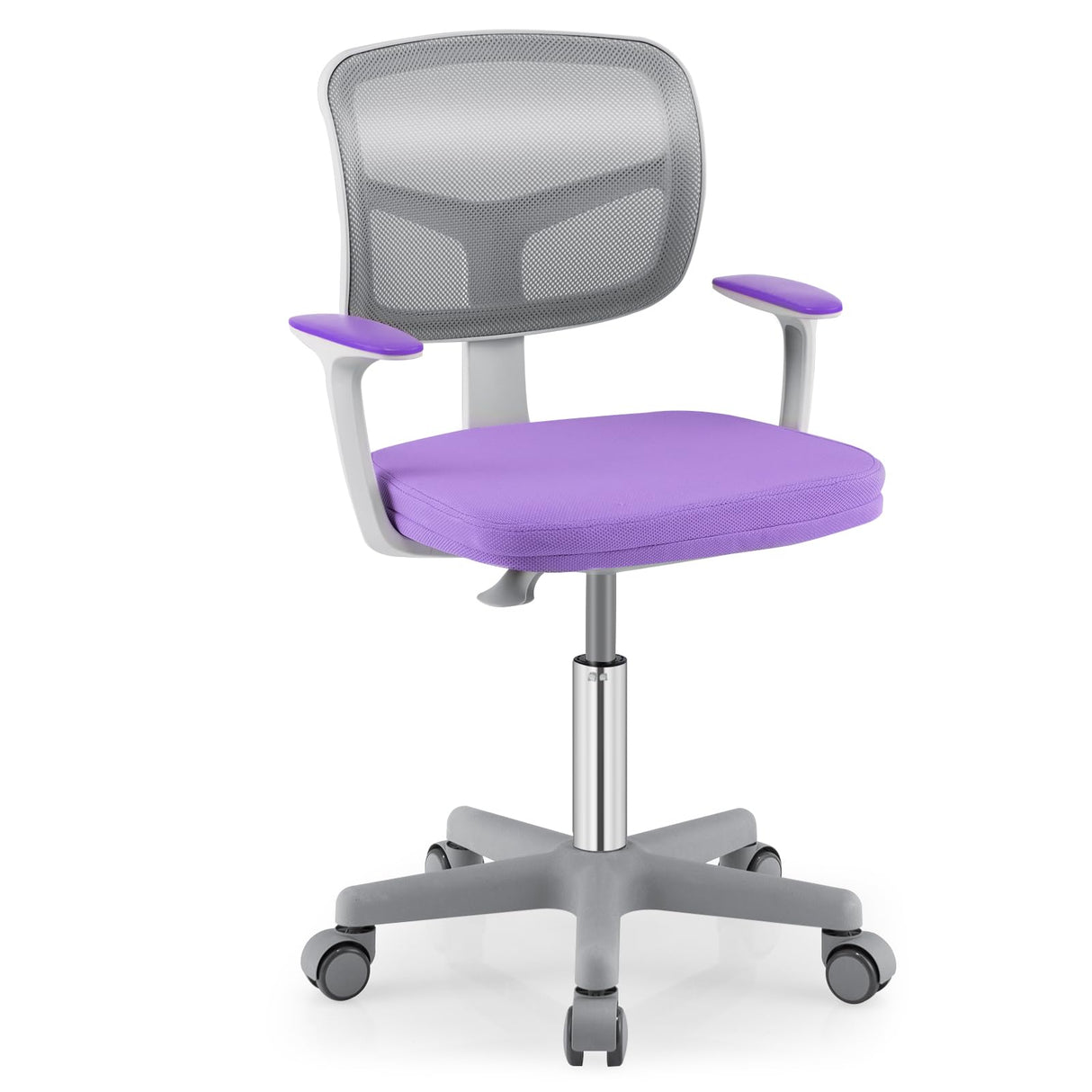 Kids Desk Chair, Children Computer Chair with Wheels and Y-Shaped Lumbar Support