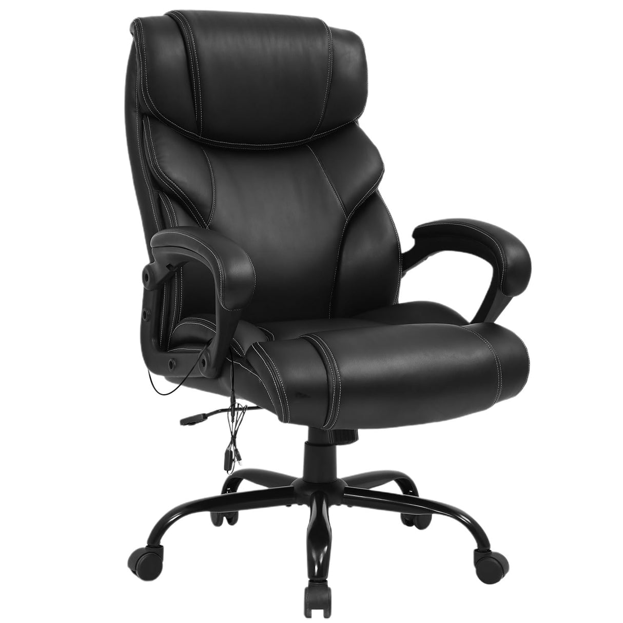 Big and Tall Office Chair 400lbs Wide Seat Ergonomic Office Chair with Lumbar Support