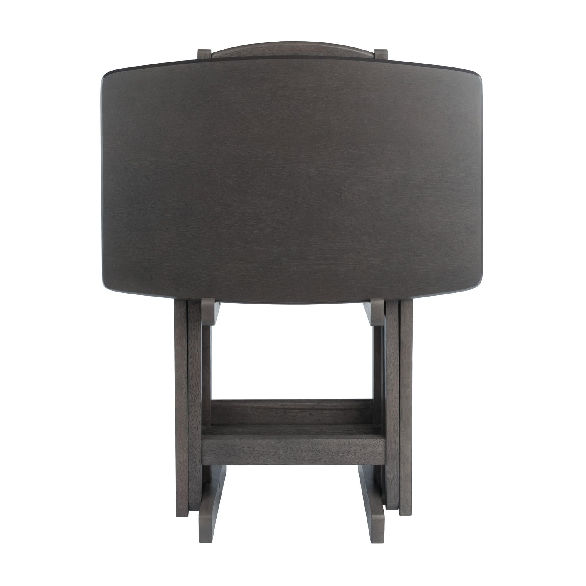 Dorian 5-Pc Folding Snack Table Set – Black
