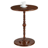 Classic Accents Sanibel Beach Spindle Table 17.75" - Traditional Round End Table