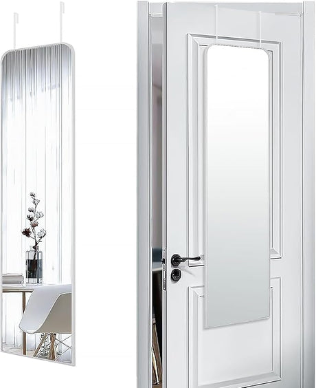 57x20 Door Hanging Full Length Mirror, Floor (Height 5.7ft just Body in1.3ft) or Wall