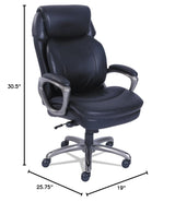 Cosset High-Back Executive Chair - Ergonomic Office Chair with Lumbar Support, 275 lb Capacity
