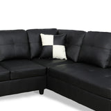 Genesis Sectional Sofa L-Shape-PU Leather, Right Facing