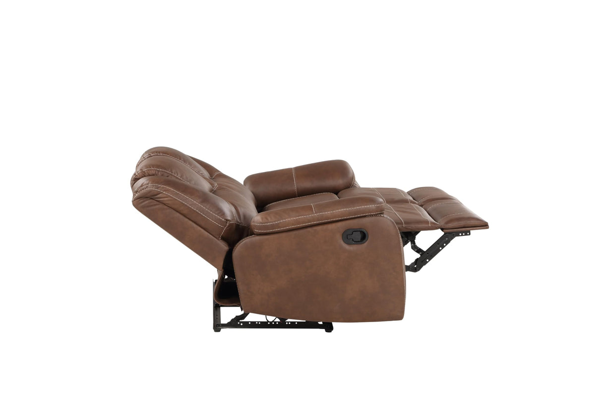 Katrine Brown Manual Loveseat