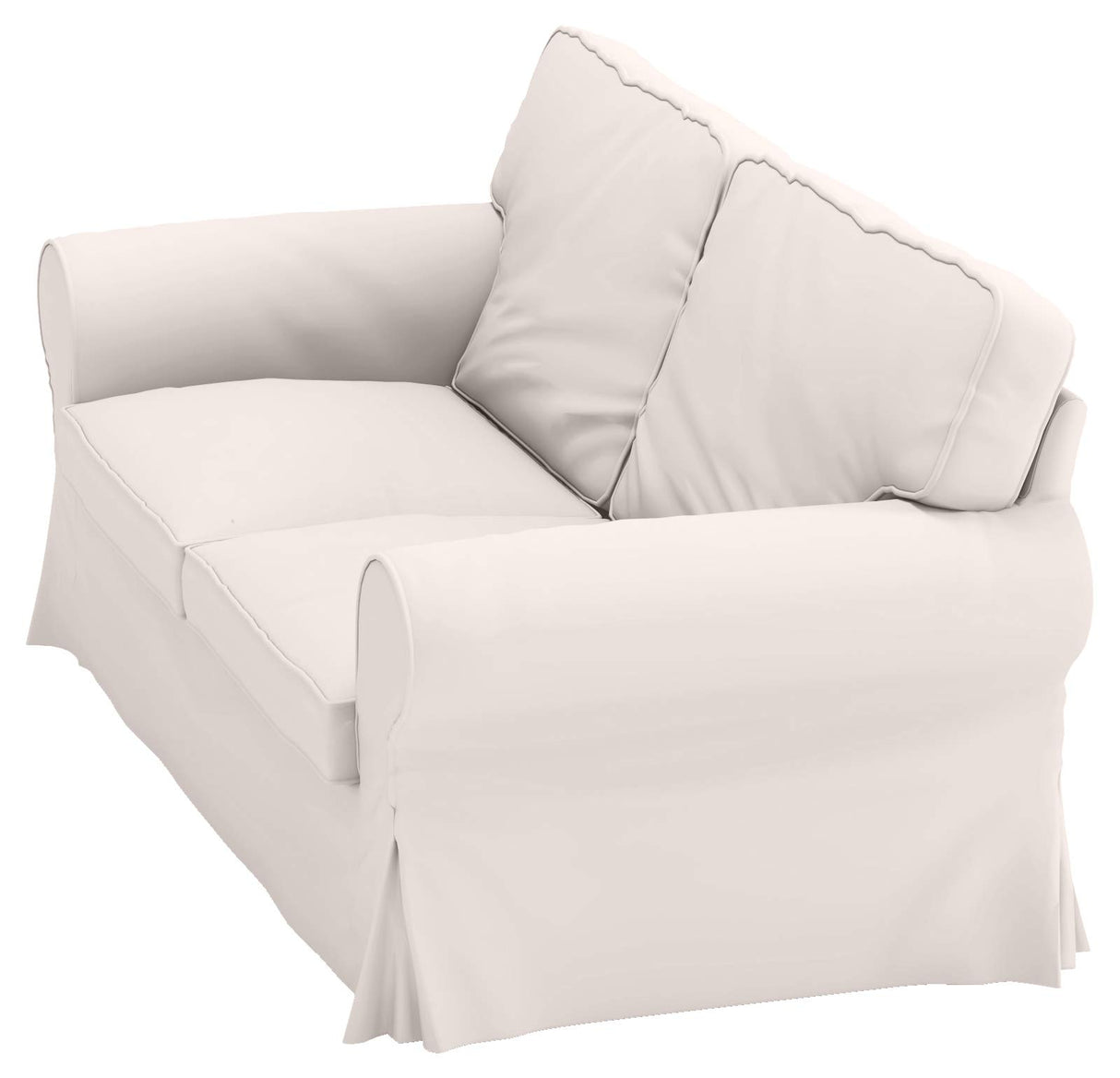 The Sofa Cover Replacement is Custom Made for IKEA Ektorp Loveseat Sofa. Cover Only!