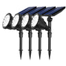 600 LM Solar Spotlights Outdoor for Garden,IP65 Waterproof Solar Spot