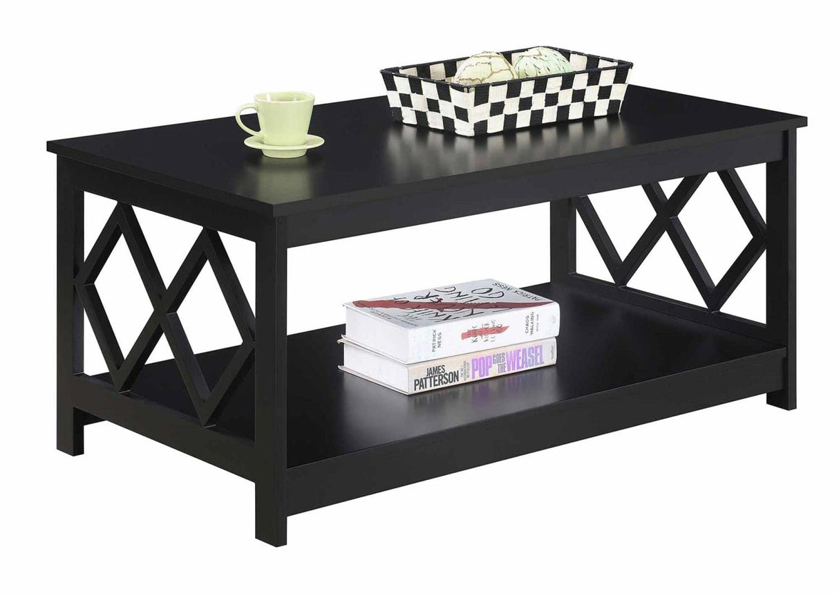 Diamond Coffee Table, Black