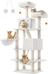 Large Cat Tower with 13 Scratching Posts 2 Perches