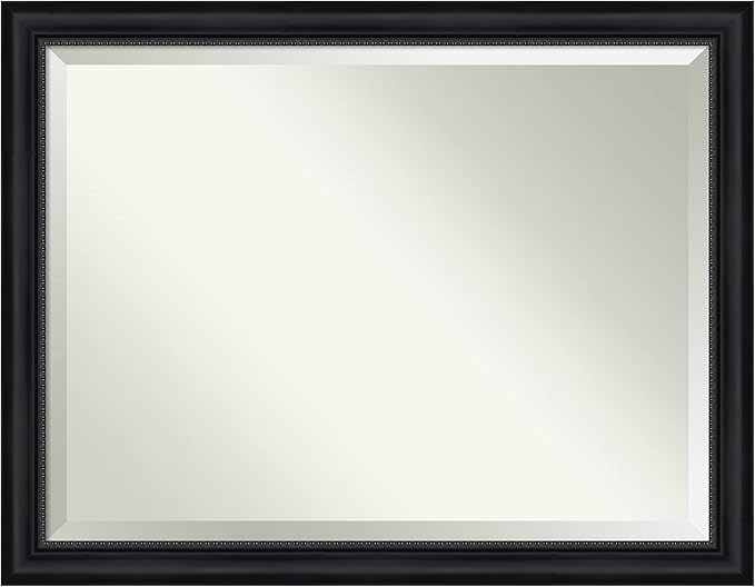 Bathroom Mirror, Varied Black Wall Mirror