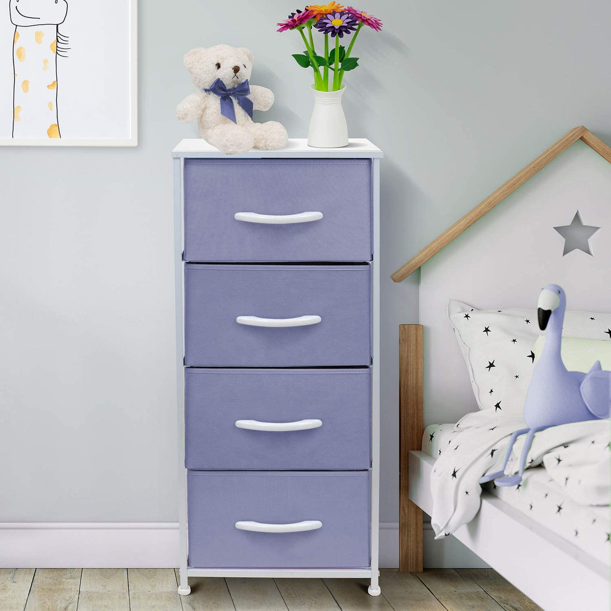 Dresser Storage Tower, Organizer Drawers for Closet Boys & Girls Bedroom